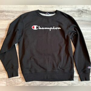 Champion Black Crewneck Sweatshirt – Size M - NWOT